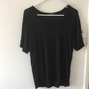brandy melville black tee